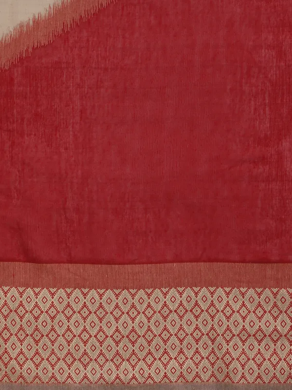 Suha_Womens_Grand_Fashion_Ethnic_Red_Color_Saree