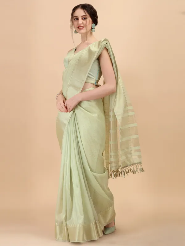 Suha_Womens_Grand_Fashion_Ethnic_Green_Color_Saree