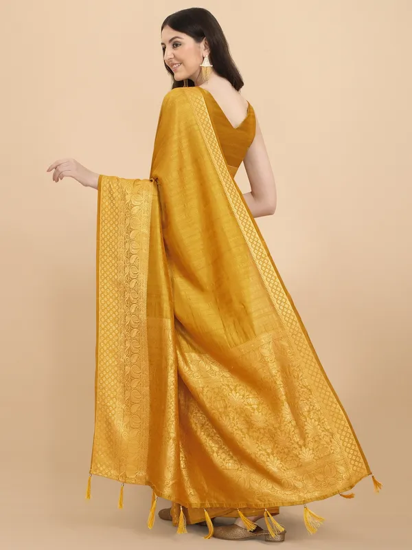 Suha_Womens_Grand_Fashion_Ethnic_Mustard_Color_Saree