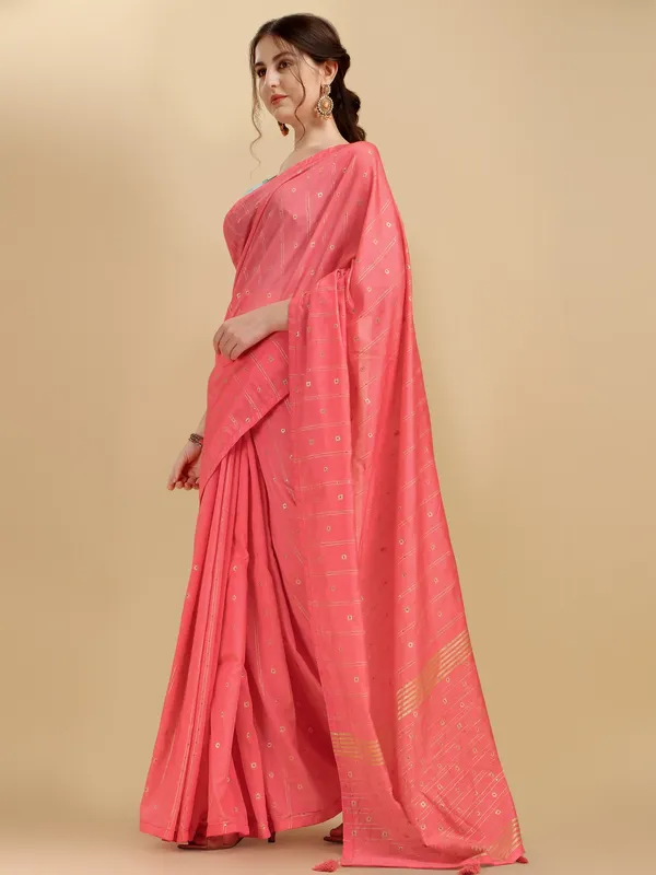 Suha_Womens_Grand_Fashion_Ethnic_Pink_Color_Saree