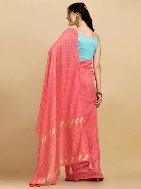 Suha_Womens_Grand_Fashion_Ethnic_Pink_Color_Saree