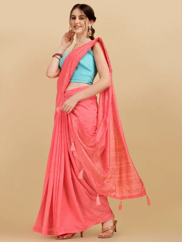 Suha_Womens_Grand_Fashion_Ethnic_Pink_Color_Saree