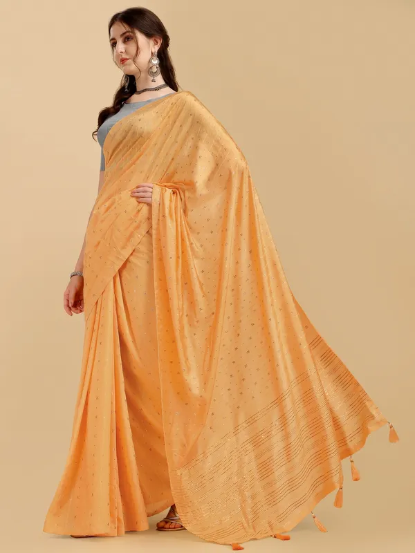Suha_Womens_Grand_Fashion_Ethnic_Yellow_Color_Saree