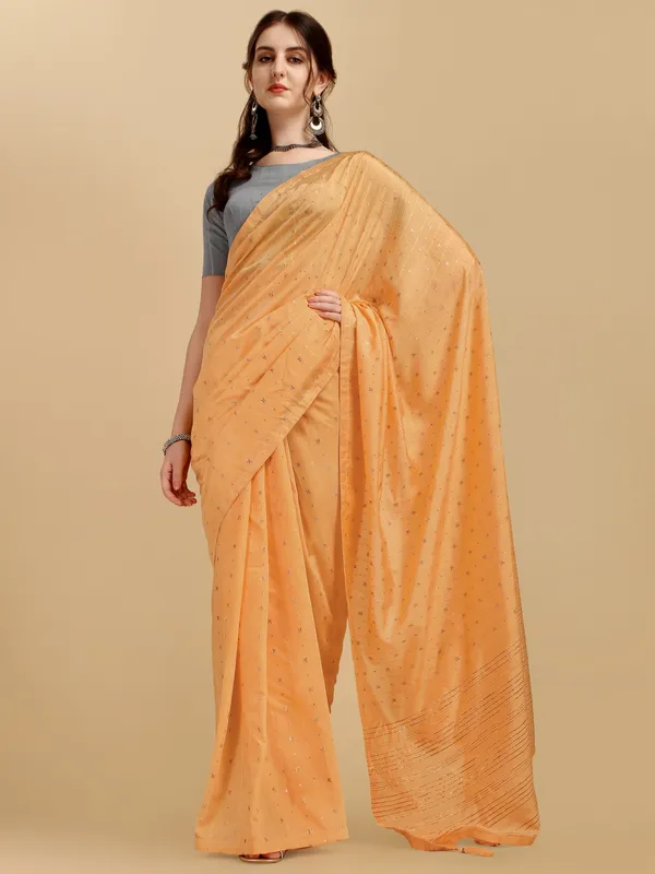 Suha_Womens_Grand_Fashion_Ethnic_Yellow_Color_Saree