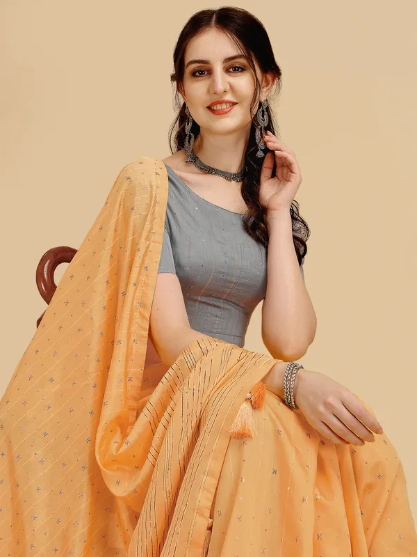 Suha_Womens_Grand_Fashion_Ethnic_Yellow_Color_Saree