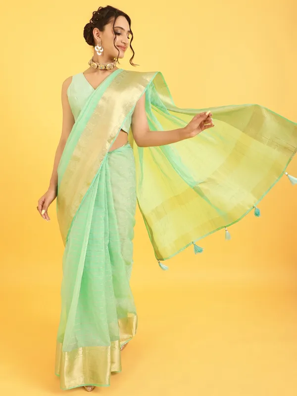 Suha_Womens_Grand_Fashion_Ethnic_Blue_Color_Saree
