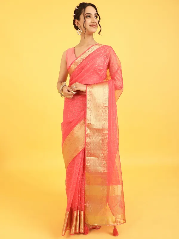 Suha_Womens_Grand_Fashion_Ethnic_Pink_Color_Saree