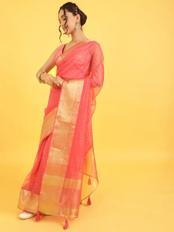 Suha_Womens_Grand_Fashion_Ethnic_Pink_Color_Saree