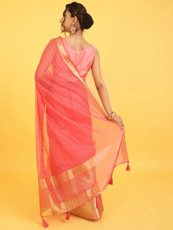 Suha_Womens_Grand_Fashion_Ethnic_Pink_Color_Saree