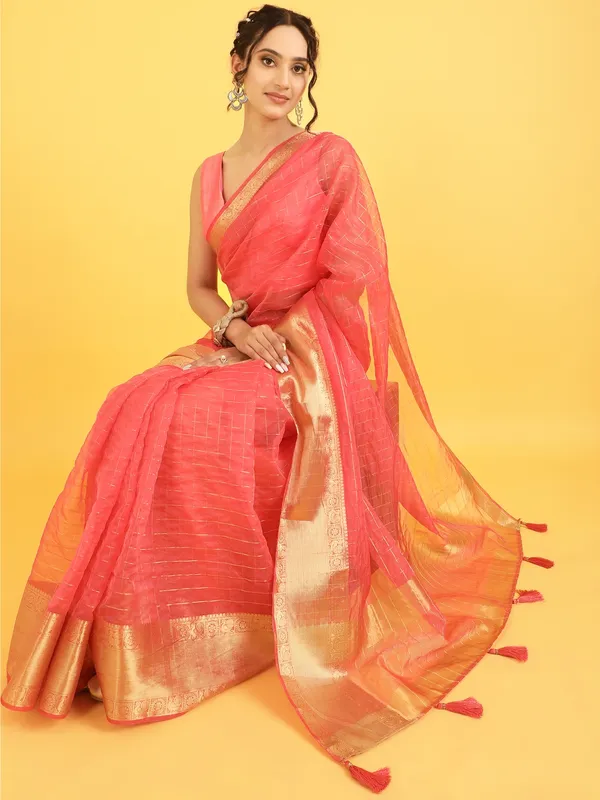 Suha_Womens_Grand_Fashion_Ethnic_Pink_Color_Saree