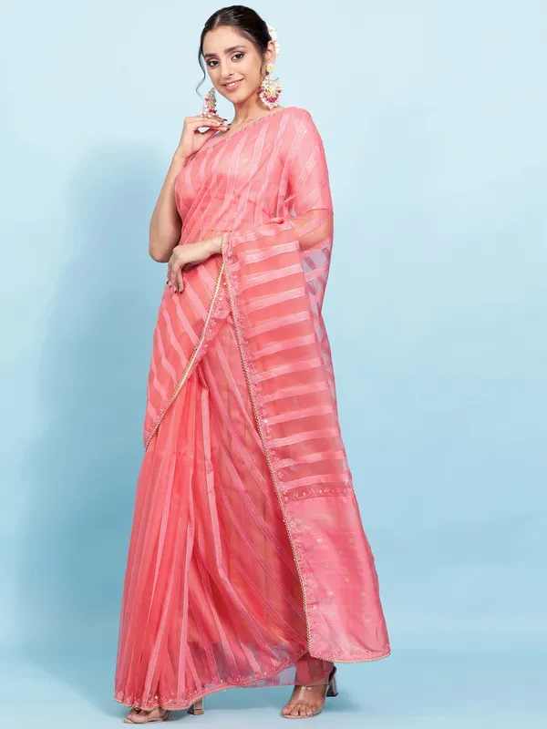 Suha_Womens_Grand_Fashion_Ethnic_Pink_Color_Saree