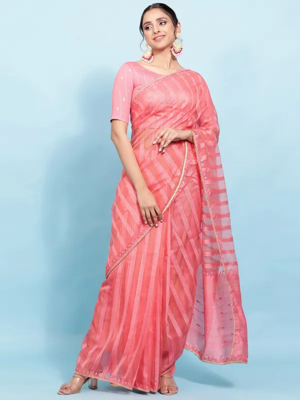 Suha_Womens_Grand_Fashion_Ethnic_Pink_Color_Saree