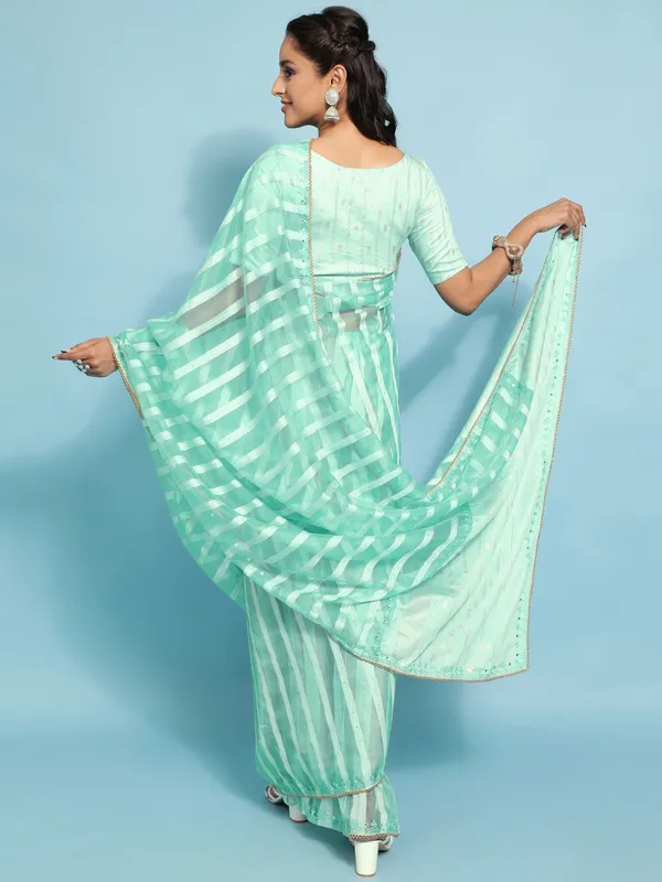 Suha_Womens_Grand_Fashion_Ethnic_Blue_Color_Saree