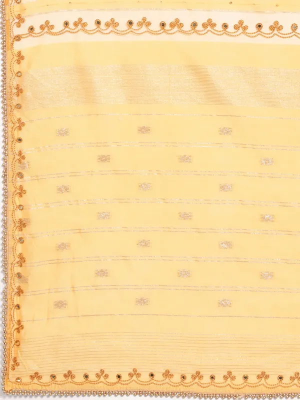 Suha_Womens_Grand_Fashion_Ethnic_Yellow_Color_Saree
