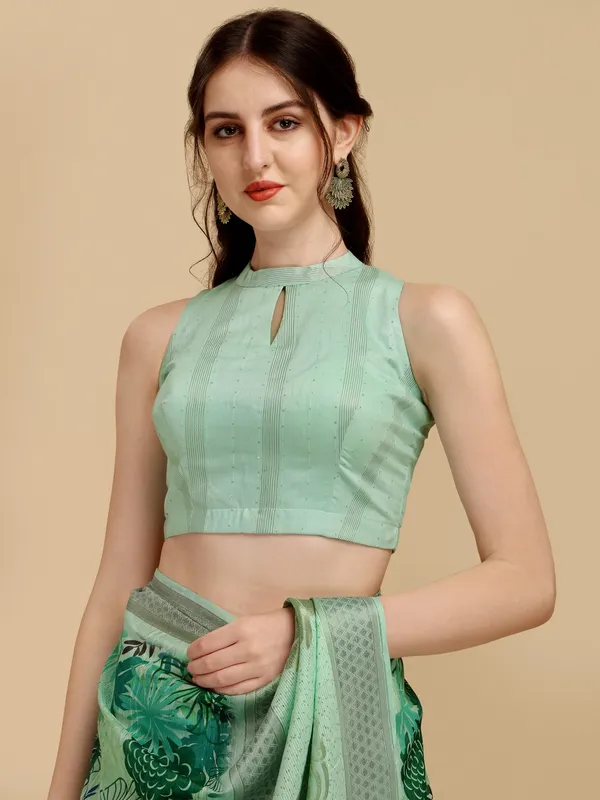Suha_Womens_Grand_Fashion_Ethnic_Blue_Color_Saree