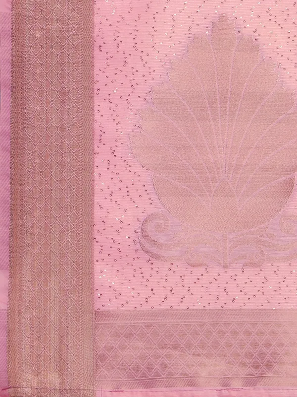 Suha_Womens_Grand_Fashion_Ethnic_Pink_Color_Saree