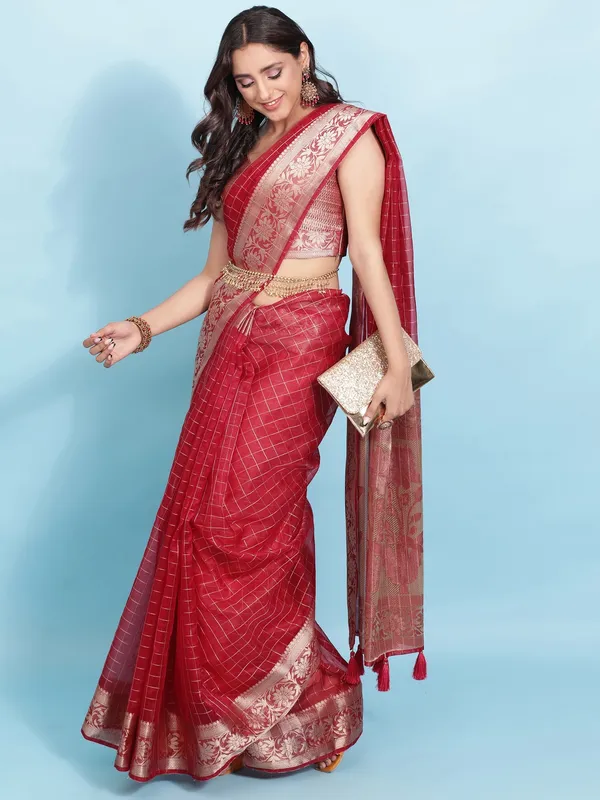 Suha_Womens_Grand_Fashion_Ethnic_Pink_Color_Saree