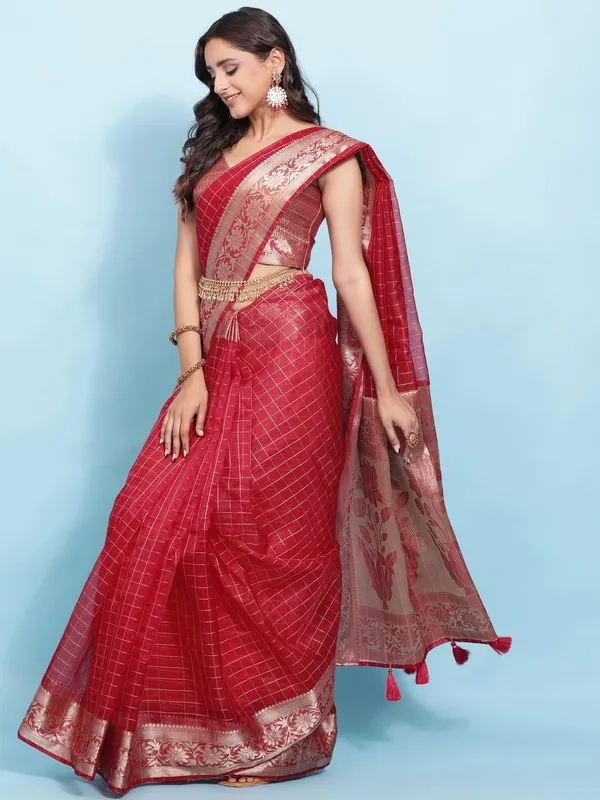 Suha_Womens_Grand_Fashion_Ethnic_Pink_Color_Saree
