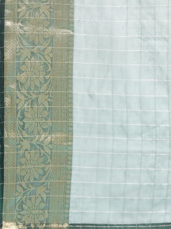 Suha_Womens_Grand_Fashion_Ethnic_Green_Color_Saree