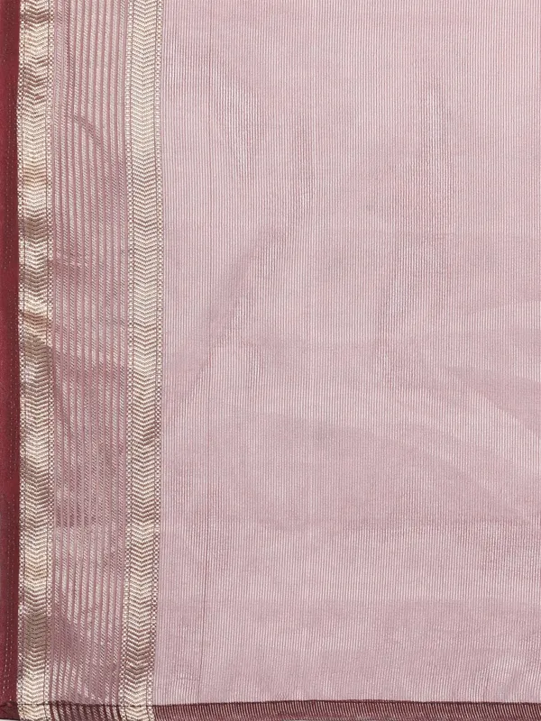 Suha_Womens_Grand_Fashion_Ethnic_Maroon_Color_Saree