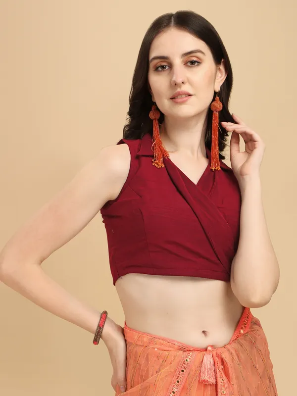 Suha_Womens_Grand_Fashion_Ethnic_Peach_Color_Saree