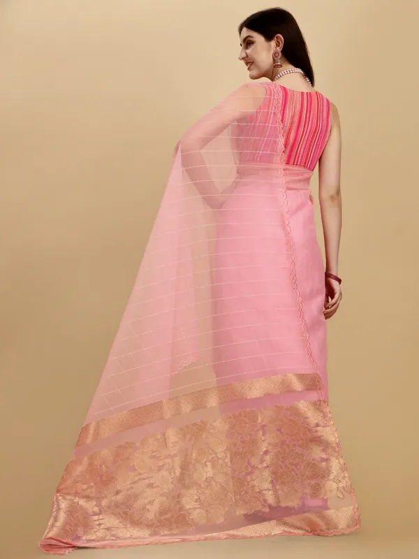 Suha_Womens_Grand_Fashion_Ethnic_Pink_Color_Saree