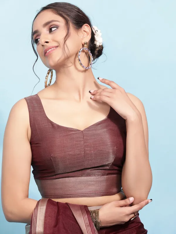 Suha_Womens_Grand_Fashion_Ethnic_Maroon_Color_Saree