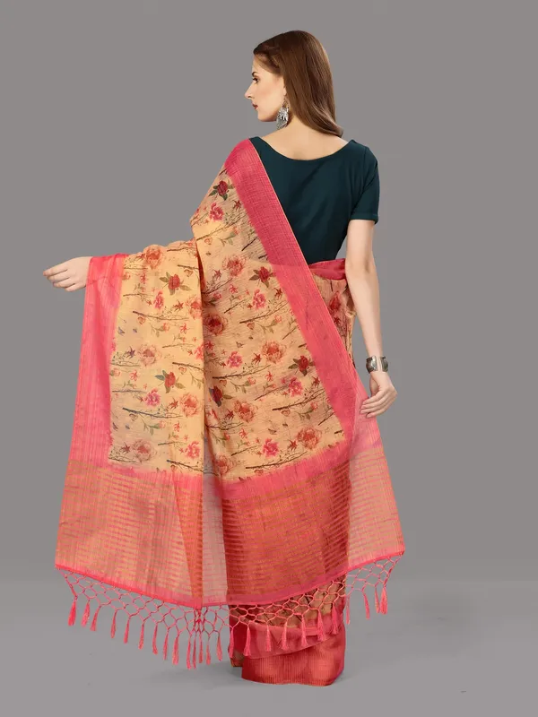 Suha_Womens_Grand_Fashion_Ethnic_Pink_Color_Saree