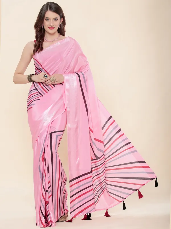Suha_Womens_Grand_Fashion_Ethnic_Pink_Color_Saree