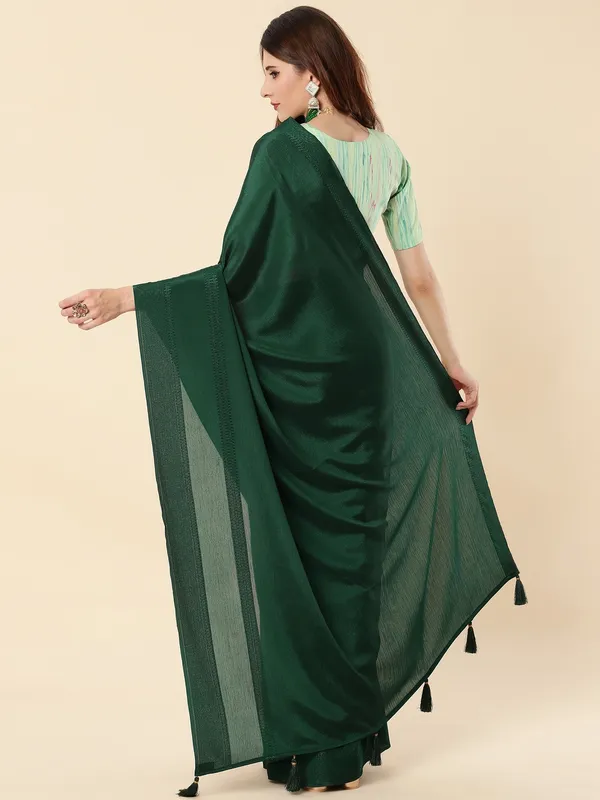 Suha_Womens_Grand_Fashion_Ethnic_Green_Color_Saree