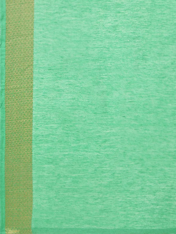 Suha_Womens_Grand_Fashion_Ethnic_Green_Color_Saree