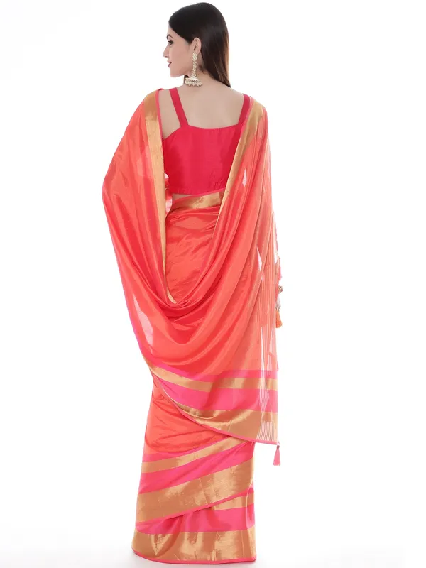 Suha_Womens_Grand_Fashion_Ethnic_Peach_Color_Saree