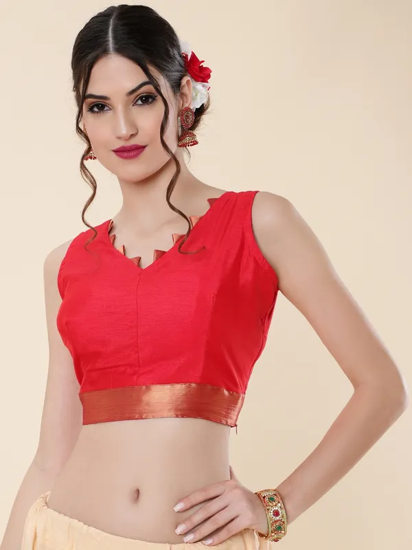 Suha_Womens_Grand_Fashion_Ethnic_Orange_Color_Saree