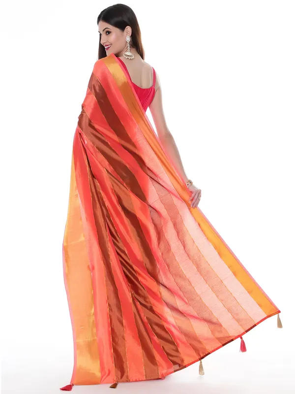 Suha_Womens_Grand_Fashion_Ethnic_Peach_Color_Saree