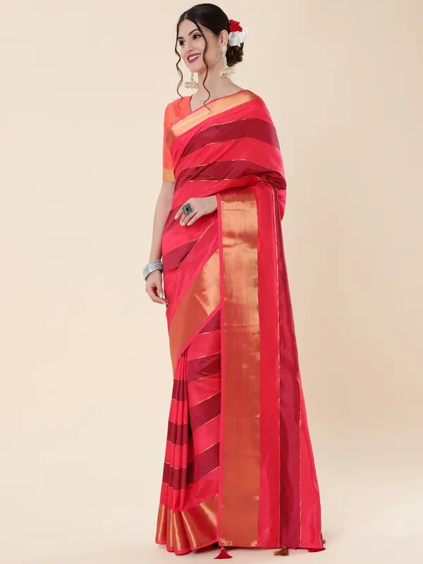 Suha_Womens_Grand_Fashion_Ethnic_Pink_Color_Saree