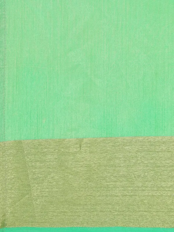 Suha_Womens_Grand_Fashion_Ethnic_Green_Color_Saree