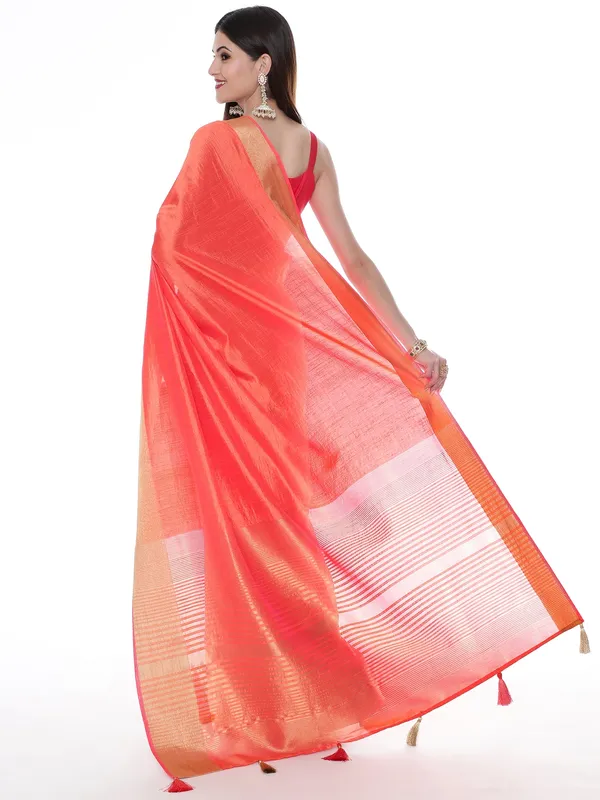 Suha_Womens_Grand_Fashion_Ethnic_Peach_Color_Saree