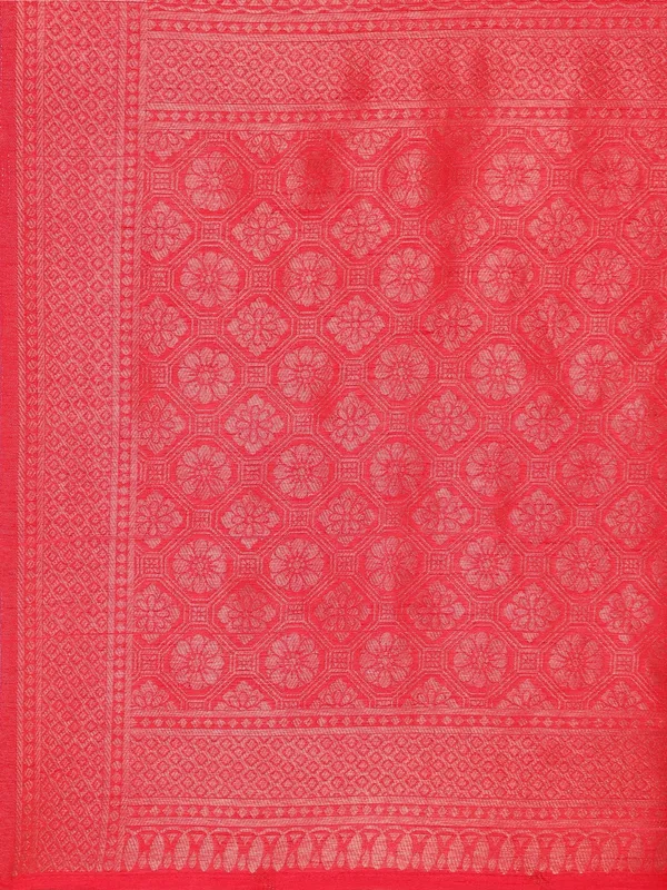 Suha_Womens_Grand_Fashion_Ethnic_Red_Color_Saree
