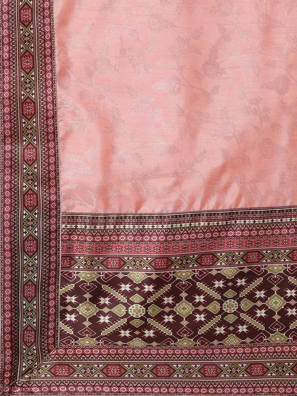 Suha_Womens_Grand_Fashion_Ethnic_Peach_Color_Saree
