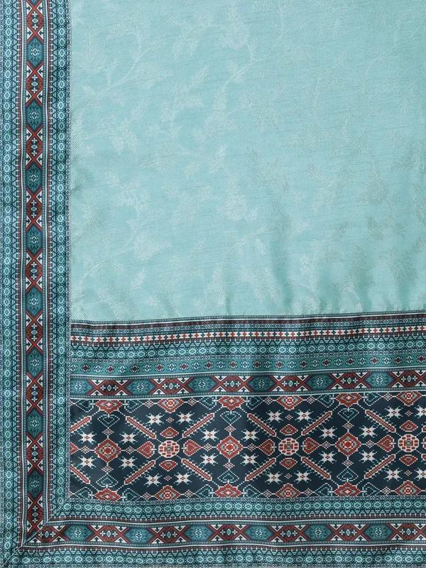 Suha_Womens_Grand_Fashion_Ethnic_Blue_Color_Saree