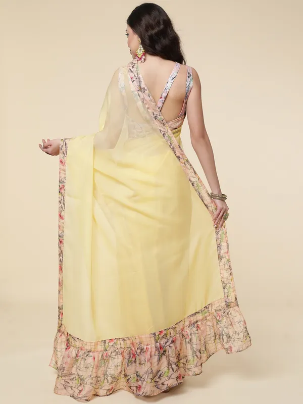 Suha_Womens_Grand_Fashion_Ethnic_Yellow_Color_Saree