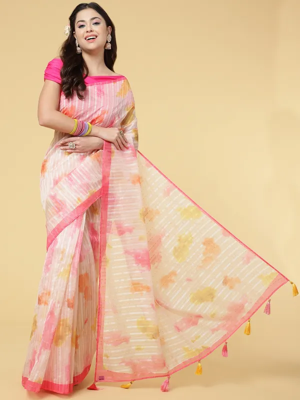 Suha_Womens_Grand_Fashion_Ethnic_Pink_Color_Saree
