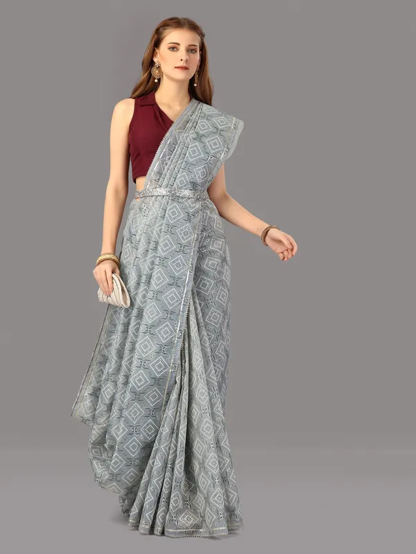 Suha_Womens_Grand_Fashion_Ethnic_Blue_Color_Saree