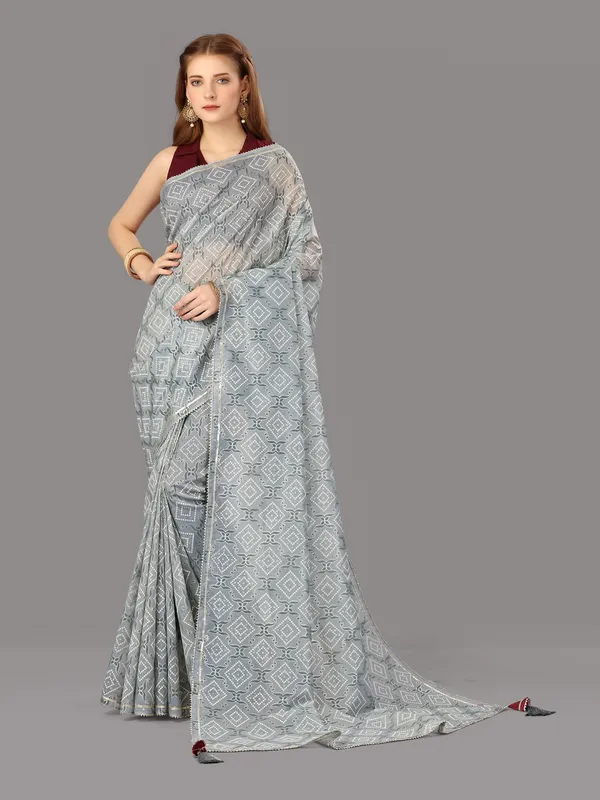 Suha_Womens_Grand_Fashion_Ethnic_Blue_Color_Saree