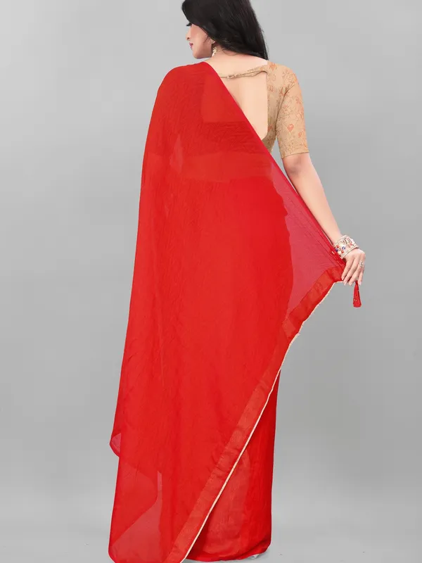 Suha_Womens_Grand_Fashion_Ethnic_Red_Color_Saree