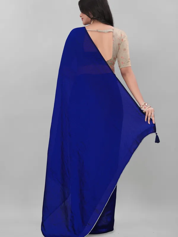 Suha_Womens_Grand_Fashion_Ethnic_Blue_Color_Saree