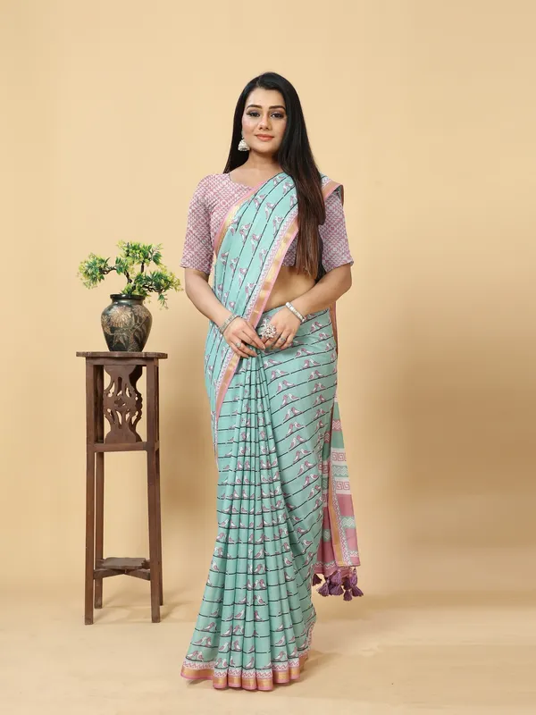 Suha_Womens_Grand_Fashion_Ethnic_Purple_Color_Saree