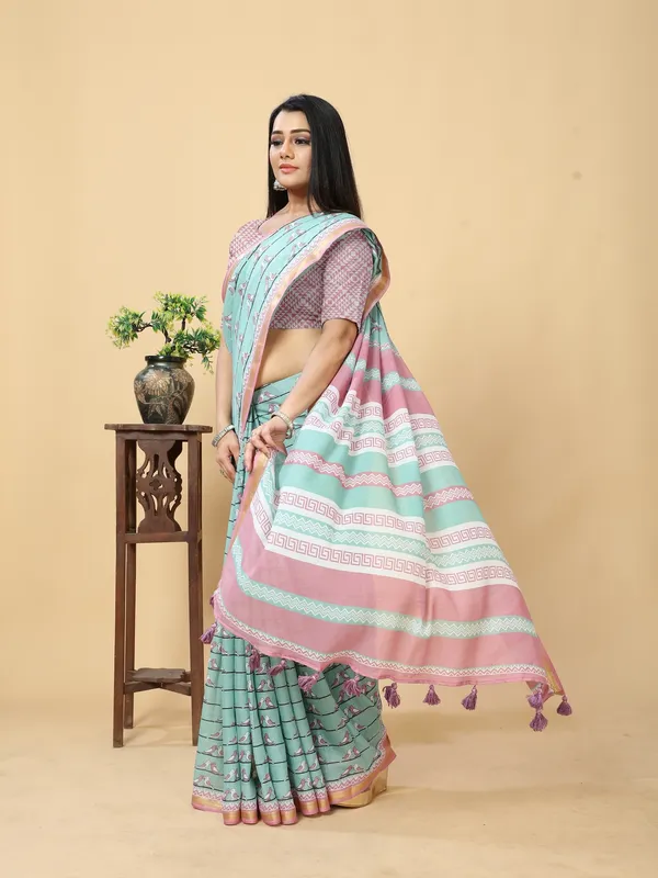 Suha_Womens_Grand_Fashion_Ethnic_Purple_Color_Saree