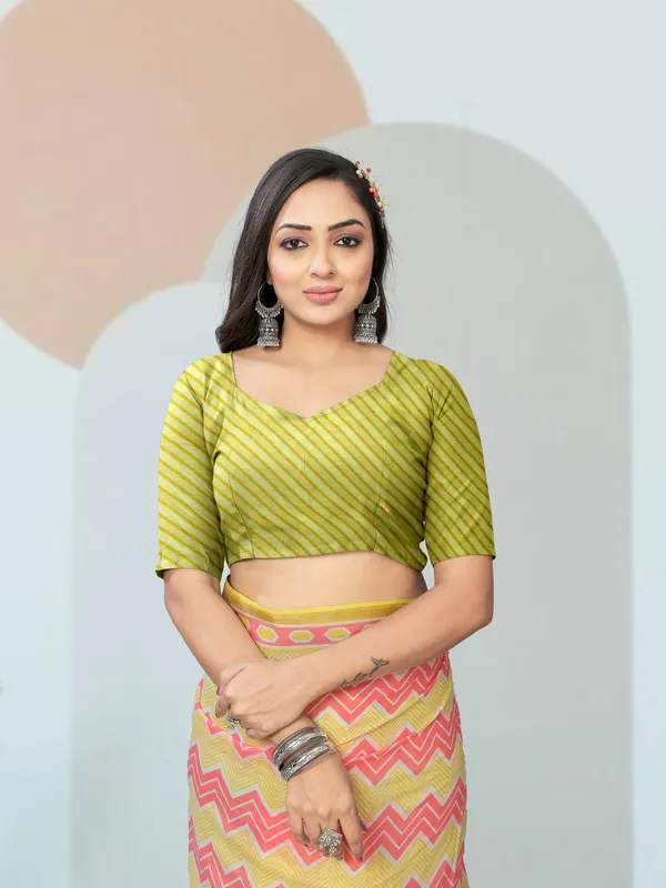 Suha_Womens_Grand_Fashion_Ethnic_Yellow_Color_Saree