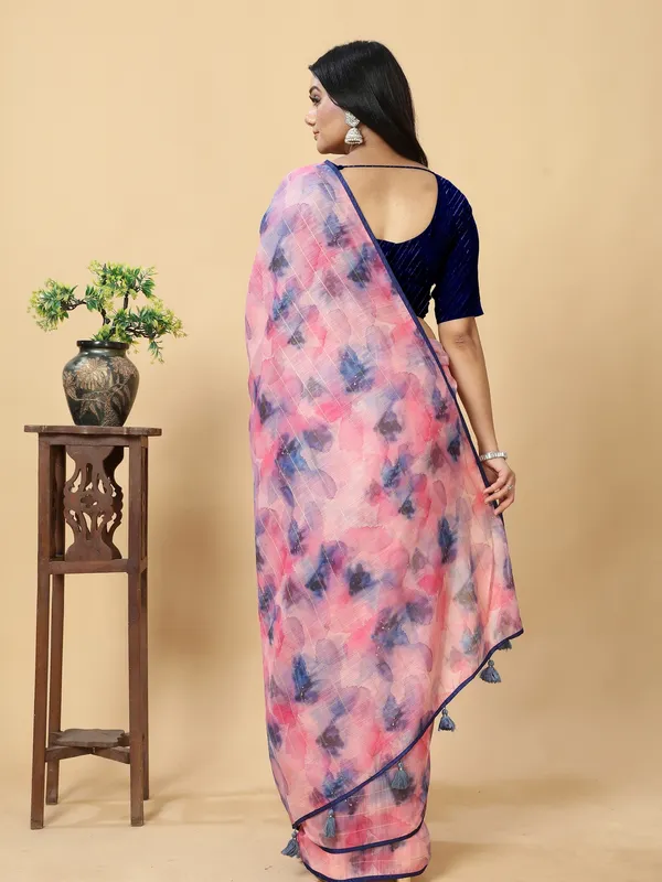 Suha_Womens_Grand_Fashion_Ethnic_Pink_Color_Saree